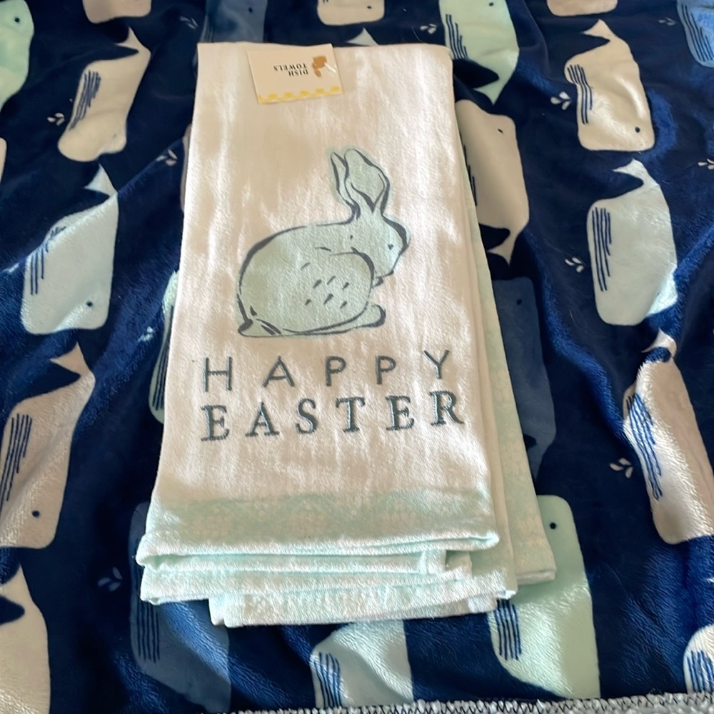 HAPPY EASTER 🐰 DISH TOWELS